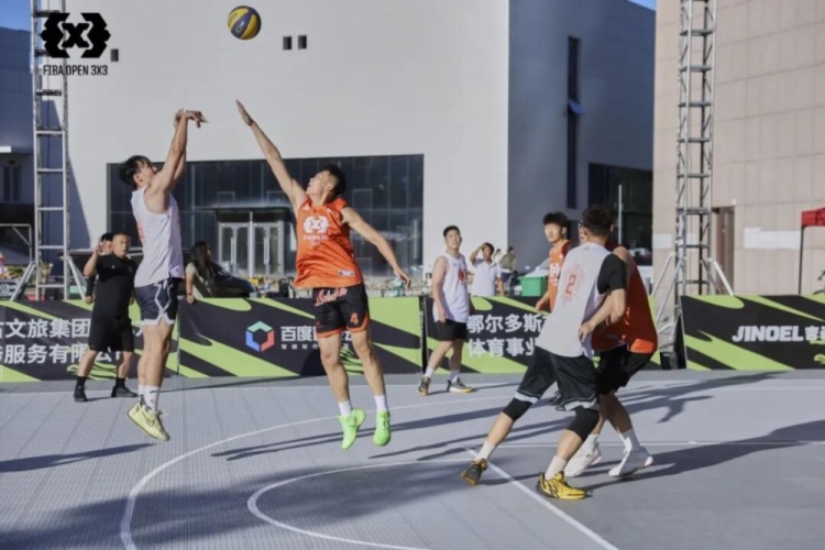 FIBA Open 3×3东胜分站战罢 黑色闪电与海底小纵队分获组别冠军